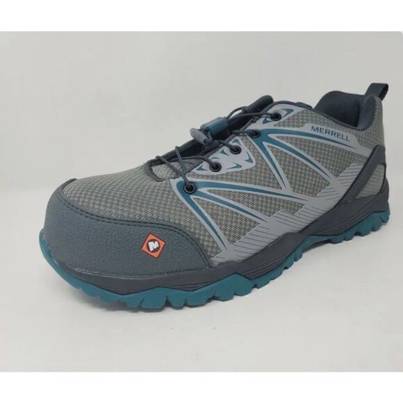Merrell Women's Work Fullbench CT J45308 Monument NWOB Size 10 - Picture 1 of 7